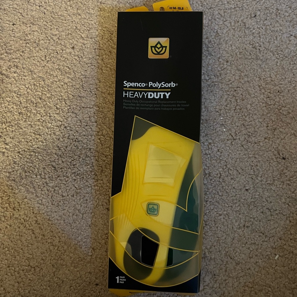 Spence PolySorb Heavy Duty Occupational Insoles